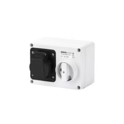 Enchufe Hembra Industrial Sobre 32a 500v 3p+t  Gewiss Ref Gw66021