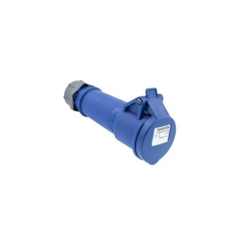 Enchufe Hembra Industrial Volante 2p+t 16a 230v - Mennekes