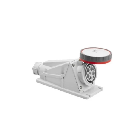 Enchufe Hembra Sobre 380v 63a Libre Halogeno 3p+n+t Ip67 Gewiss Ref Gw63527
