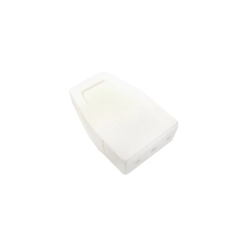 Enchufe Hembra Volante 2p + T 10amp. Blanco