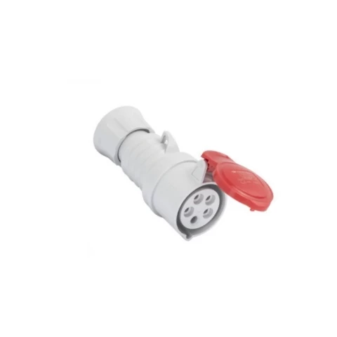 Enchufe Hembra Volante 380v 16a 3p+t+n Ip44/54 Ro Lm Gewiss Ref Gw62009fh