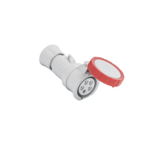 Enchufe Hembra Volante 380v 16a 3p+t+n Ip66/69 Ro Lm Gewiss Ref Gw62031fh