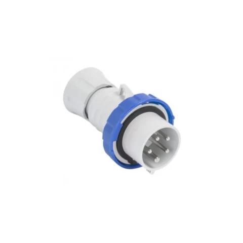 Enchufe Macho Industrial Volante 250v 16a 2p+t Ip66/69 Gewiss Ref Gw60026fh