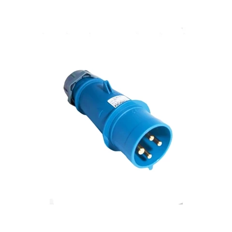 Enchufe Macho Industrial Volante 2p+ T 16a 230v Mgc