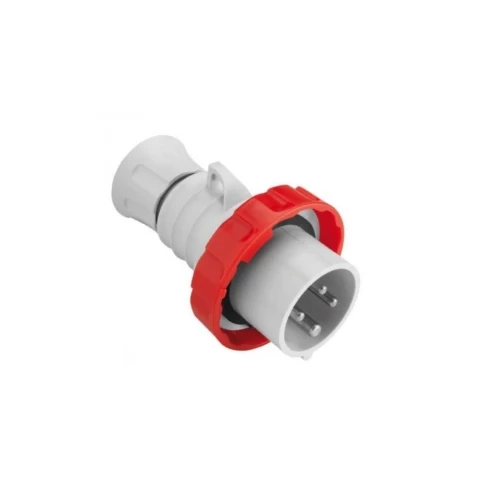 Enchufe Macho Industrial Volante 380v 16a 3p+t Ip66/69 Gewiss Ref Gw60030fh