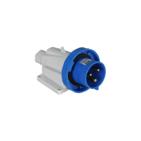 Enchufe Macho Sobrepuesto 90g 2p+t 16a 250v 6h Az Ip67 Gewiss Ref Gw60426