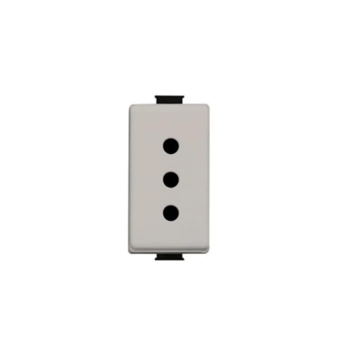 Enchufe Matix 2p + T Beige 10a 250v Bticino Ref Am5113cbe