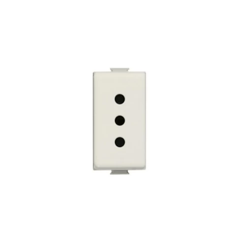 Enchufe Matix 2p + T Marfil 10a 250v Bticino Ref A5113