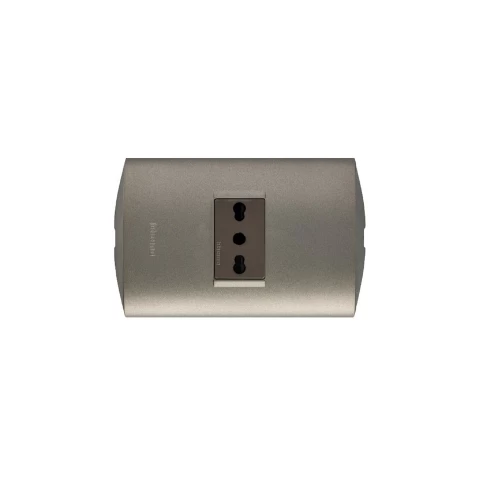 Enchufe Simple 10/16 Amp Bticino Ref Ae2180e1gti