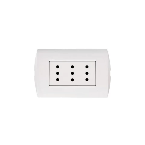 Enchufe Triple 10a - Bticino Ref Ae2113e3b