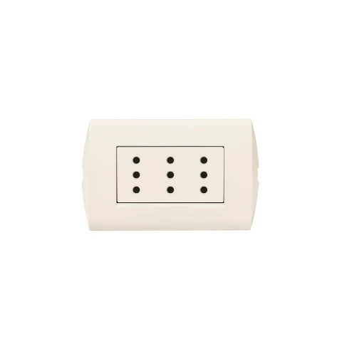 Enchufe Triple 10a Bticino Ref Ae2113e3m