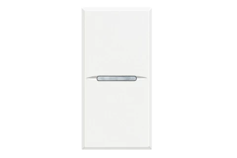 PULSADOR NC 10A 250V - BLANCO BTICINO  REF HD4034