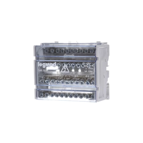 REPARTIDOR TETRAPOLAR 125A 86X44X105MM REF 004886 LEGRAND