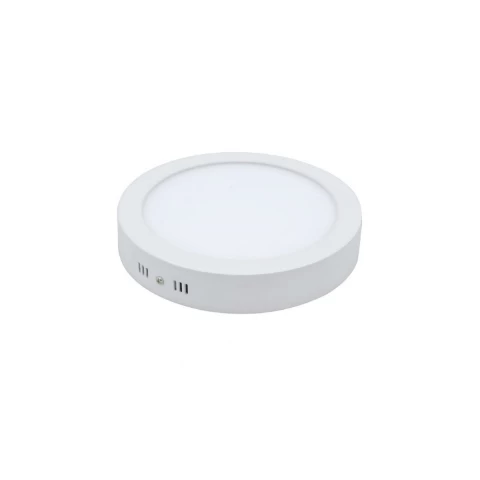 PLAFON LED REDONDO 24W BLANCO EMPAVONADO LUZ CALIDA JIE