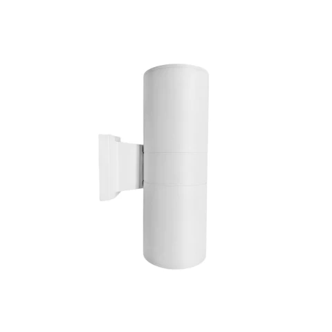 APLIQUE EXTERIOR BIDIRECCIONAL BLANCA PARA 2 AMP. E27-JIE