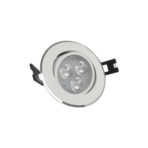 foco led embutido 4w FSL redondo basculante luz calida