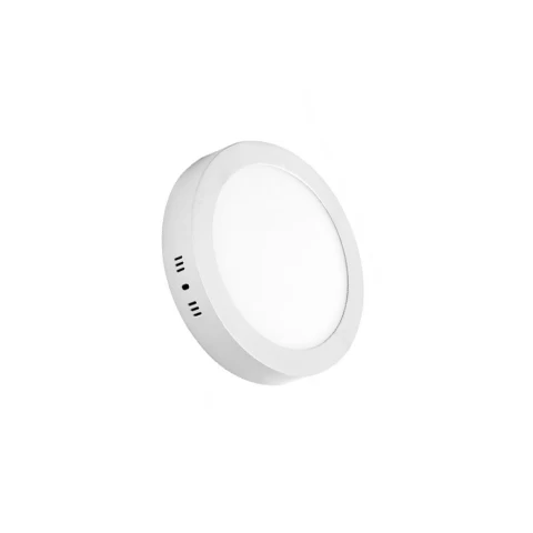 PLAFON LED REDONDO 12W LUZ FRIA 6500K CON KIT DE EMERGENCIA - HYUNDAI