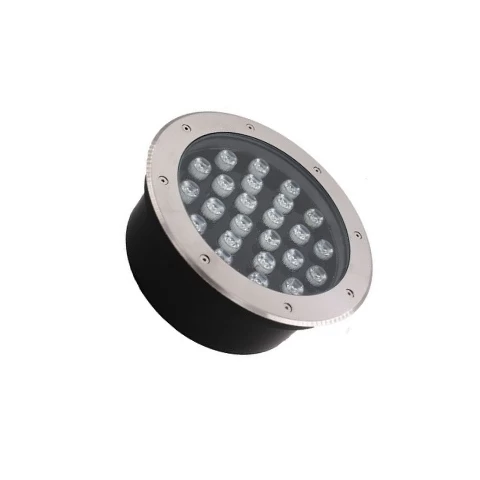 FOCO PISO LED EMBUTIDO 24W LUZ FRIA JIE 25CM WT