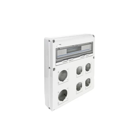 TABLERO FAENA 20 CC ENCHUFE 4x16/32A+2x63A LIBRE HALOGENO GEWISS REF GW68021N