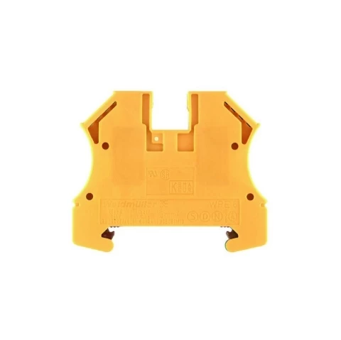 BORNE CONEXION RIEL DIN DE 2,5MM AMARILLO GLOBAL.