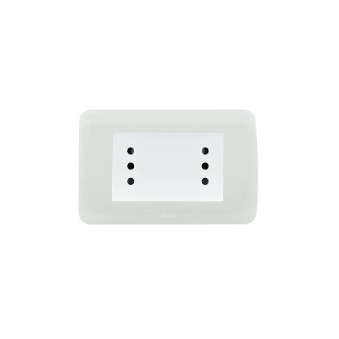 Enchufe Doble Duplex 10a 250v Blanco Lexo