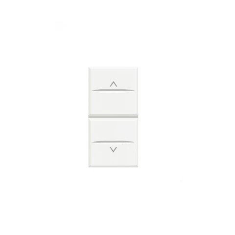 Int. Conmutador Axial C/ Doble Tecla 16a 250v - Blanco Bticino Ref Hd4027