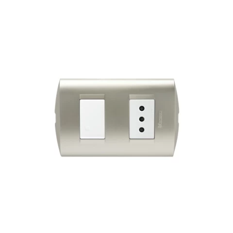 Interruptor  Enchufe Modus Style 9/12  Bticino Ref Ae2203ebna