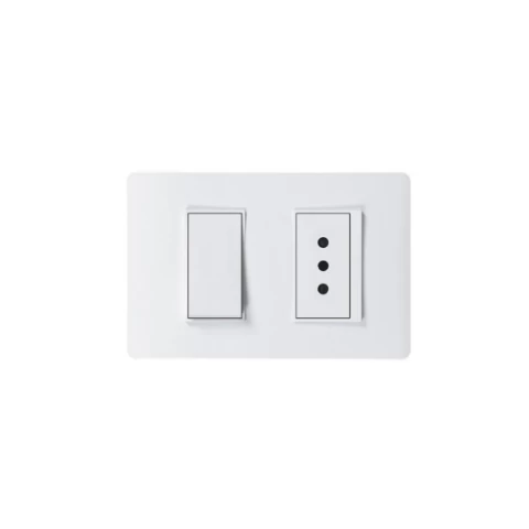 Interruptor 9/12 Enchufe 10a Luzica Bticino Ref Pu1214