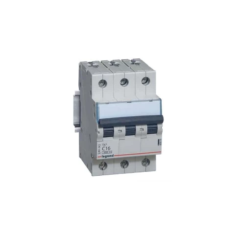 Interruptor Automatico 3x6 A 6ka - Legrand Ref 403614