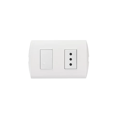 Interruptor Enchufe Modus Style Blanco 9/12 Bticino Ref Ae2203eb
