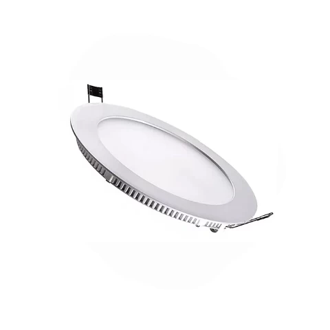 Panel Embutido Led Redondo 18w Luz Fria 6500k Con Kit De Emergencia-hyundai