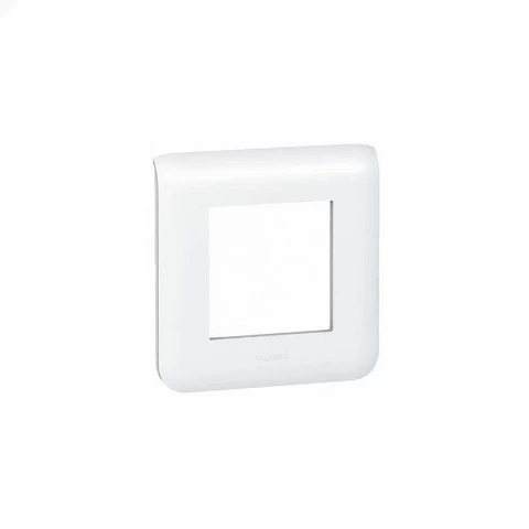 Placa Blanca Enclips 2 Modulos Legrand Ref 078802