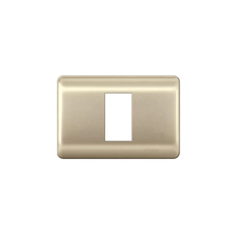 Placa Habit21 Bronce Iridium 1 Puesto Schneider Mwd082427111