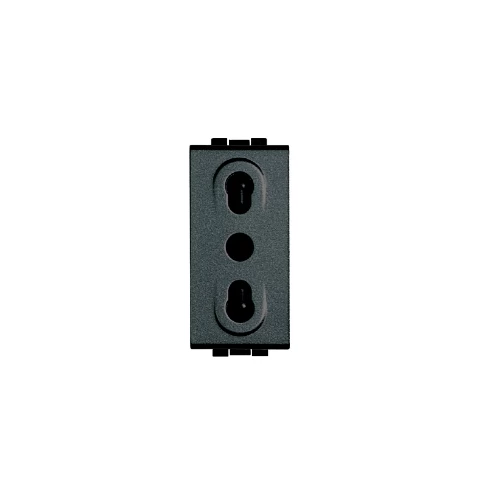 Toma 2p+t 10/16a 250v C/ Alv. Protegidos Bticino  Ref L4180