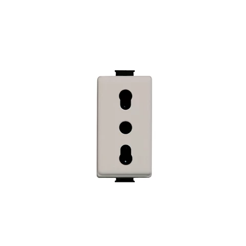 Toma 2p+t 10/16a Tipo Bipaso 250v - Beige Bticino  Ref Am5180cbe