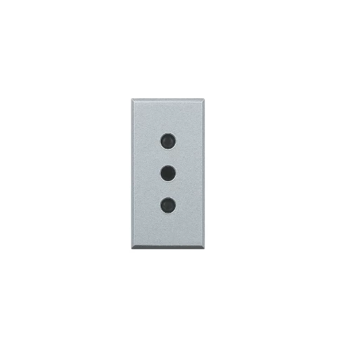 Toma 2p+t 10a 250v C/ Alv. Protegidos - Clara Bticino  Ref Hc4113