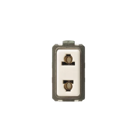 Toma 2p 16a Estandar Euroamericano Bticino Cod Ref 5025