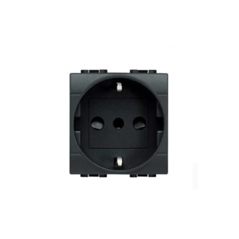Toma Schuko 2p+t 10/16a 250v Bticino Ref L4140