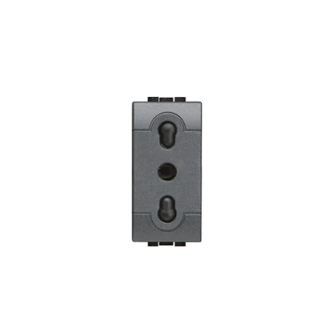 Toma Triplex 2p+t 10/16a 250v Bticino Ref L4180/3