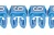 CAB3 NUMERO 6 1,5-2,5 MM2 AZUL - LEGRAND REF 038226