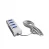 ALARGADOR MULTIPLE 4 POS 10MTS BLANCO CASTILLO