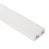 BANDEJA PLASTICA BLANCA 40X16X2MM - CON TABIQUE