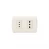 Enchufe Doble 10a+10/16a Marfil Modus Style Bticino Ref Ae2288em