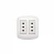 Enchufe Doble Sobrepuesto Modus Plus 10a Blanco Bticino Ref Cal1208bn