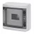TABLERO SOBREPUESTO 8 CC IP65 P/CIEGA LIBRE HALOGENO GEWISS REF GW40102