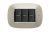 PLACA 3 MODULOS COLOR TITANIO CLARO MODELO ELIPTICA BTICINO REF HB4803TC
