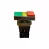 PULSADOR PARTIR/PARAR METALICO VERDE/ROJO C/IND 220V 1NA+1C LUMINOSO