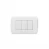 Interruptor Triple Modus Style 9/32 Blanco - Bticino Ref Ae2300eb