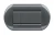 PLACA ELIPTICA 4 MOD. TERMINACION ACERO BTICINO COD REF LNB4804AC