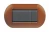 PLACA ELIPTICA 4 MODELO LIVING LIGHT. TERMINACION CEREZO AMERICANO BTICINO COD REF LNB4804LCA